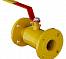 Кран шаровой Маршал 11с67п GAS PRO ЦФ.00.1 DN 65 PN 16 полнопроходной фланцевый
