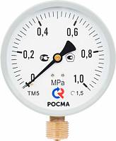Манометр ТМ-510Р.00 (0 - 0,1МПа) М20х1,5.1,5